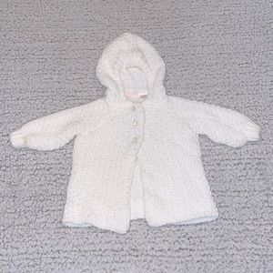 First Impressions Hooded Knit Sweater, 12 months